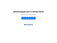 Tablet Screenshot of partnerinpub.com